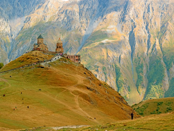 Georgia gay tour - Gergeti