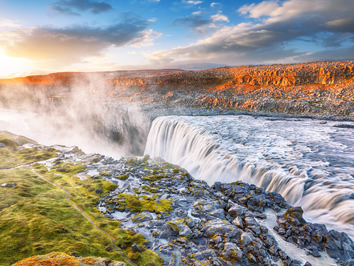 Iceland gay cruise - Dettifoss waterfall