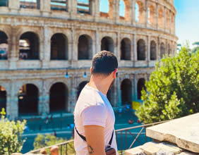 Rome gay tour Colosseum