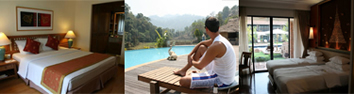 Northern Thailand Gay Tour accommodation