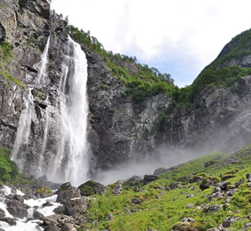 Norway waterfall