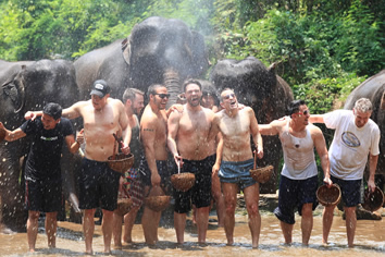 Thailand gay tour - Chiang Mai Elephant Sanctuary