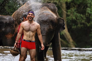 Chiang Mai elephant sanctuary