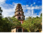 Vietnam gay tour - Thien Mu Pagoda, Hue