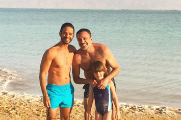 Dead Sea Gay family trip