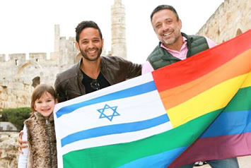Jerusalem, Israel gay family trip