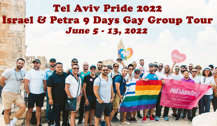 Tel Aviv Pride 2022 Gay Group Tour