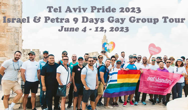 Tel Aviv Pride 2023 Gay Group Tour