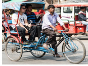 Old Delhi rickshaw ride