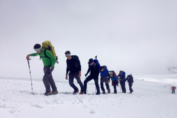 Elbrus gay climb expedition