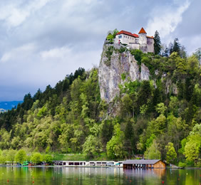 Slovenia gay adventure - Bled lake castle