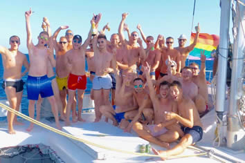 Gran Canaria gay boat party