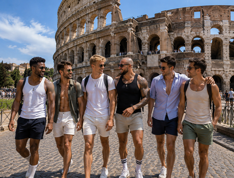 Italy gay group tour