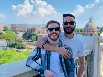 Rome gay travel