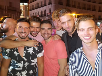 Madrid gay group tour