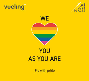 Vueling Airlines Gay Pride Flights to Madrid