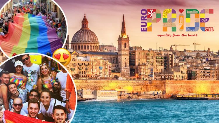 EuroPride Malta 2023 Gay Travel Pack