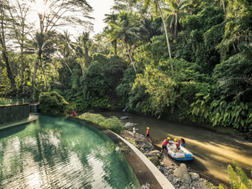 Bali river raft
