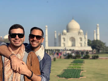 Taj Mahal gay tour
