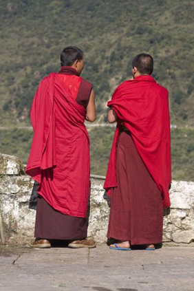 Bhutanese monks