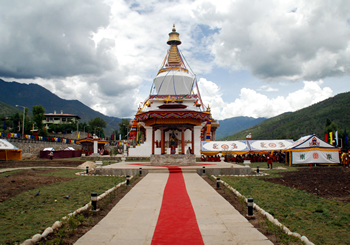 Exclusively Gay Bhutan tour - King's Memorial Chorten